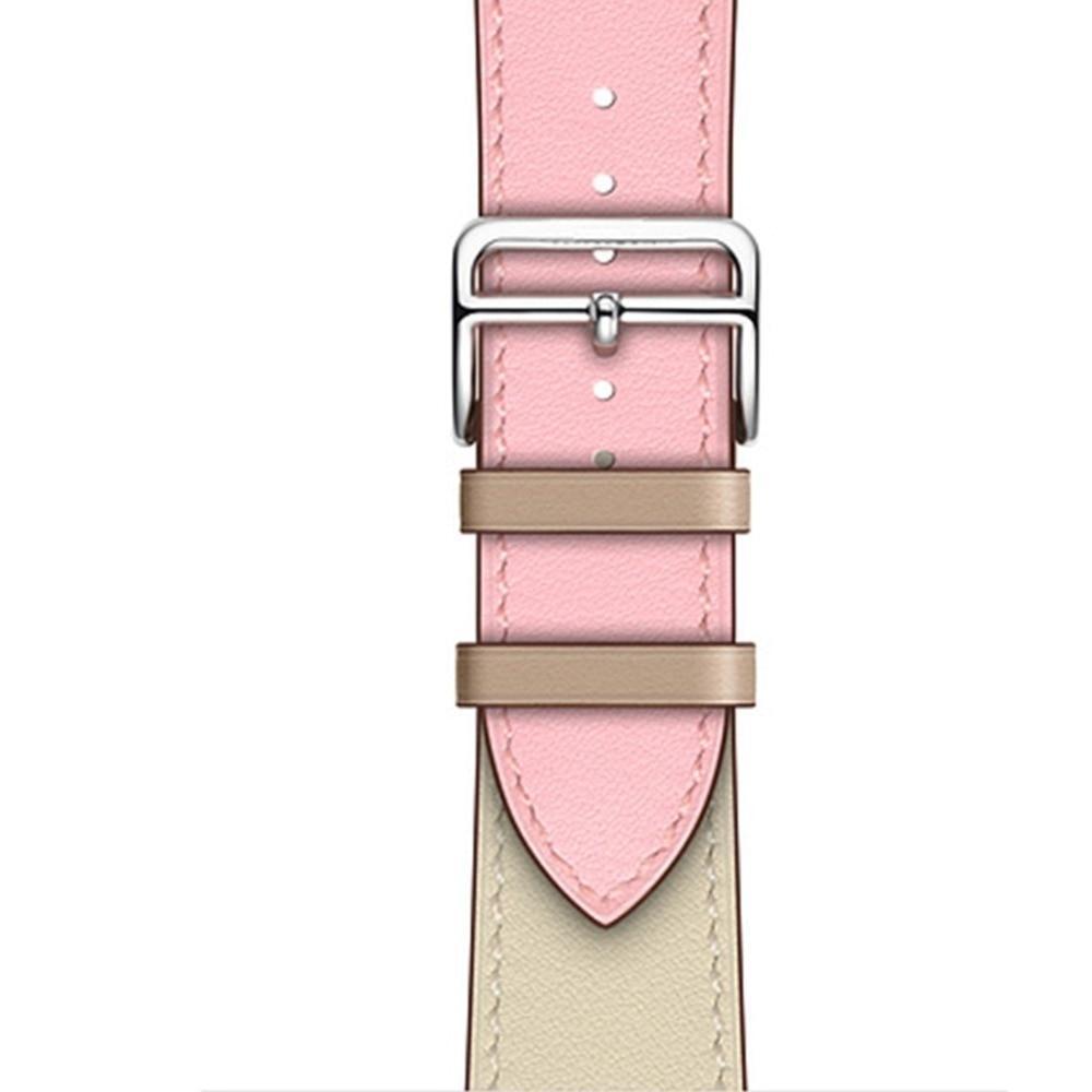 Apple Apple watch Leather Strap For  herm band 4 3 iwatch band 42mm 38mm 44mm 40mm  bracelet for apple watch 4, US Fast Shipping