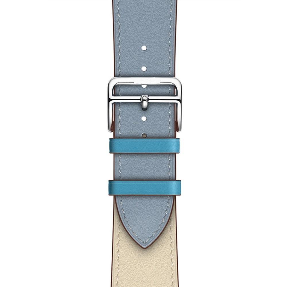 Apple Apple watch Leather Strap For  herm band 4 3 iwatch band 42mm 38mm 44mm 40mm  bracelet for apple watch 4, US Fast Shipping