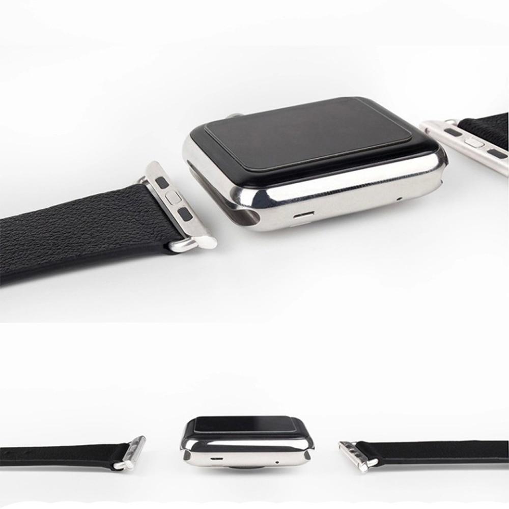 Apple Apple Watch Series 5 4 3 2 Band, Adapter connector lugs 2PCS connector, Replacement Metal Stainless Steel Iwatch with tool, 38mm, 40mm, 42mm, 44mm - US Fast Shipping