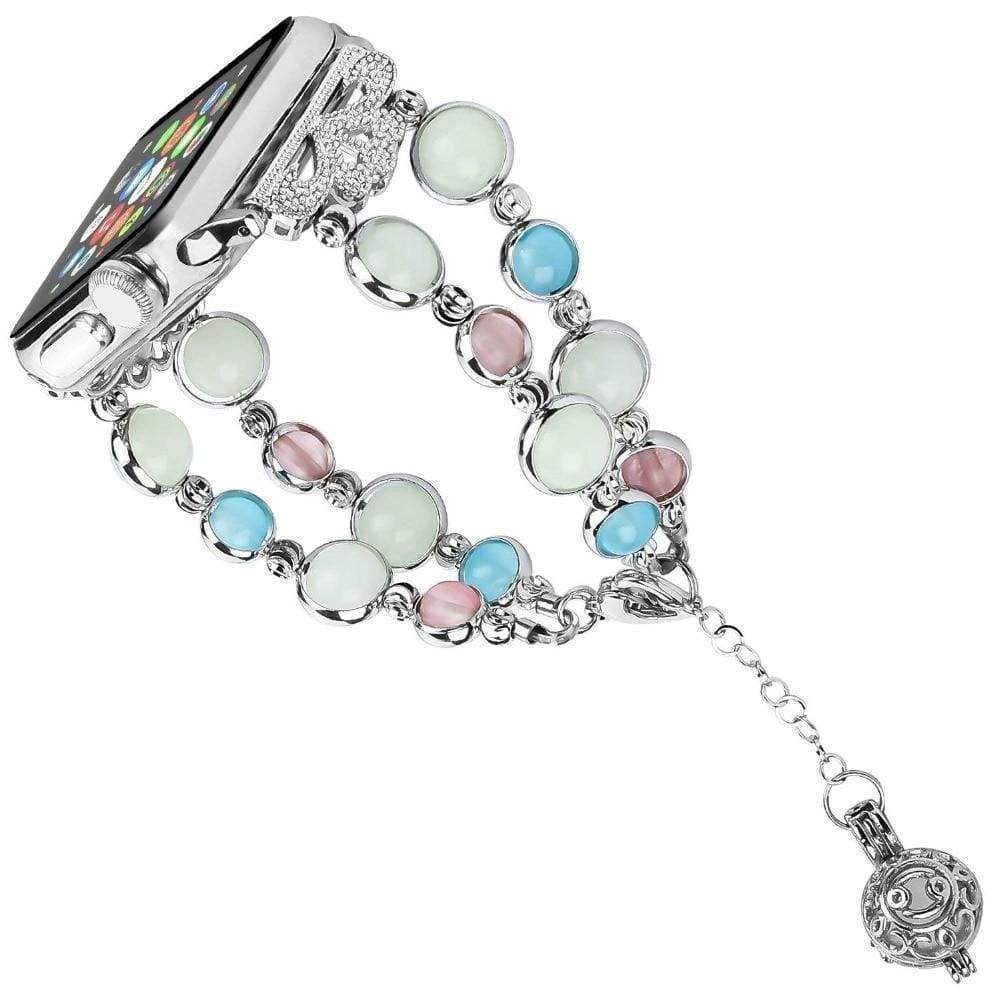Apple Apple Watch Series 5 4 3 2 Band, Beaded Luminous Glow in dark 38mm, 40mm, 42mm, 44mm - US Fast shipping