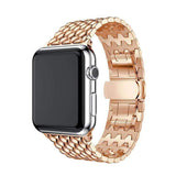 Apple Apple Watch Series 5 4 3 2 Band, Business Professional Style, Stainless Steel Strap Watch Band 40mm 44mm 38mm 42mm