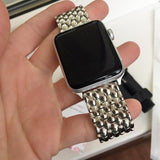 Apple Apple Watch Series 5 4 3 2 Band, Business Professional Style, Stainless Steel Strap Watch Band 40mm 44mm 38mm 42mm
