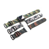 Apple Apple Watch Series 5 4 3 2 Band, Camouflage Sport Style Military Tactical Watchband, Men's Nylon Strap 38mm, 40mm, 42mm, 44mm