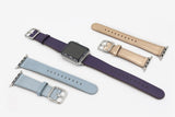 Apple Apple Watch Series 5 4 3 2 Band, Classic Buckle Band for iWatch Calf Leather With Square Buckle Modern Design 38mm, 40mm, 42mm, 44mm