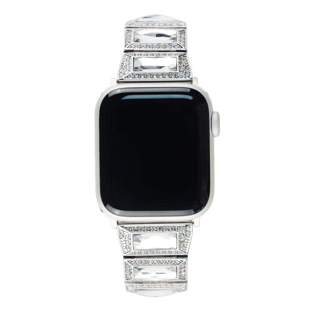 Apple Apple Watch Series 5 4 3 2 Band, Luxury Diamond Bling for Women Butterfly Buckle Metal Strap 38mm, 40mm, 42mm, 44mm