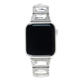 Apple Apple Watch Series 5 4 3 2 Band, Luxury Diamond Bling for Women Butterfly Buckle Metal Strap 38mm, 40mm, 42mm, 44mm