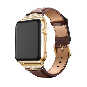 Apple Apple Watch Series 5 4 3 2 Band, Luxury Leather Formal Strap for iWatch  38mm, 40mm, 42mm, 44mm