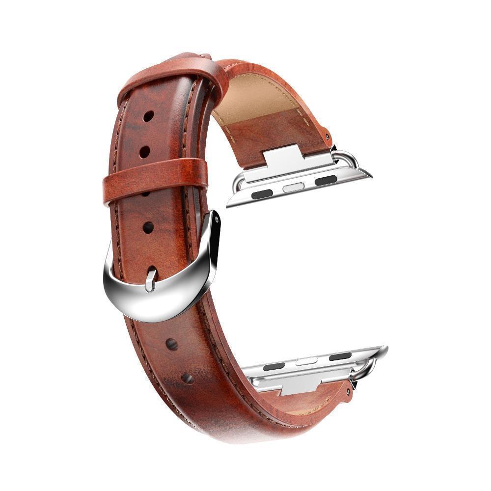 Apple Apple Watch Series 5 4 3 2 Band, Luxury Leather Formal Strap for iWatch  38mm, 40mm, 42mm, 44mm