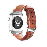 Apple Apple Watch Series 5 4 3 2 Band, Luxury Leather Formal Strap for iWatch  38mm, 40mm, 42mm, 44mm