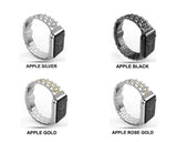 Apple Apple Watch Series 5 4 3 2 Band, Luxury metal Stainless Steel rolex Strap Bracelet Wrist Belt for iWatch 38mm, 40mm, 42mm, 44mm US Fast Shipping