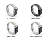Apple Apple Watch Series 5 4 3 2 Band, Luxury metal Stainless Steel rolex Strap Bracelet Wrist Belt for iWatch 38mm, 40mm, 42mm, 44mm US Fast Shipping