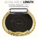 Apple Apple Watch Series 5 4 3 2 Band, Luxury Stainless Steel Link Bracelet Minimal band with adapters 38mm, 40mm, 42mm, 44mm - US Fast Shipping