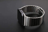Apple Apple Watch Series 5 4 3 2 Band, Luxury Stainless Steel Link Bracelet Minimal band with adapters 38mm, 40mm, 42mm, 44mm - US Fast Shipping