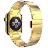 Apple Apple Watch Series 5 4 3 2 Band, Luxury Stainless Steel Link Bracelet Minimal band with adapters 38mm, 40mm, 42mm, 44mm - US Fast Shipping