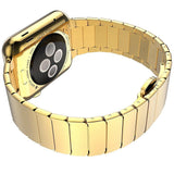 Apple Apple Watch Series 5 4 3 2 Band, Luxury Stainless Steel Link Bracelet Minimal band with adapters 38mm, 40mm, 42mm, 44mm - US Fast Shipping