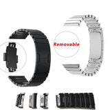 Apple Apple Watch Series 5 4 3 2 Band, Luxury Stainless Steel Link Bracelet Minimal band with adapters 38mm, 40mm, 42mm, 44mm - US Fast Shipping