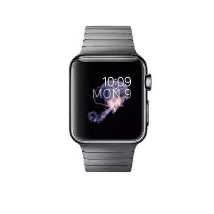 Apple Apple Watch Series 5 4 3 2 Band, Luxury Stainless Steel Link Bracelet Minimal band with adapters 38mm, 40mm, 42mm, 44mm - US Fast Shipping