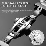 Apple Apple Watch Series 5 4 3 2 Band, Metal Band Stainless Steel Butterfly Buckle Strap  38mm, 40mm, 42mm, 44mm