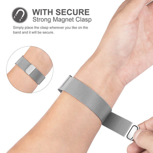 Apple Apple Watch Series 5 4 3 2 Band, Milanese Loop Sport Strap, Magnetic Stainless Steel Bracelet watchband 38mm, 40mm, 42mm, 44mm