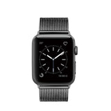 Apple Apple Watch Series 5 4 3 2 Band, Milanese mesh sport Loop Stainless Steel Watchband with Double Buckle 38mm, 40mm, 42mm, 44mm