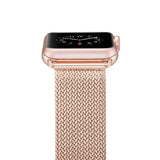 Apple Apple Watch Series 5 4 3 2 Band, Milanese style, Stainless Steel Woven Sport Watchband fits 38mm, 40mm, 42mm, 44mm