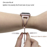 Apple Apple Watch Series 5 4 3 2 Band, New Diamond Watch Bands, Stainless Steel Strap Women Bracelet 38mm, 40mm, 42mm, 44mm - US Fast Shipping