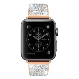 Apple Apple Watch Series 5 4 3 2 Band, Rose gold, Silver or Black Luxury Watchbands Stainless Steel Bracelet Srap 38mm, 40mm, 42mm, 44mm