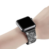 Apple Apple Watch Series 5 4 3 2 Band, Rose gold, Silver or Black Luxury Watchbands Stainless Steel Bracelet Srap 38mm, 40mm, 42mm, 44mm