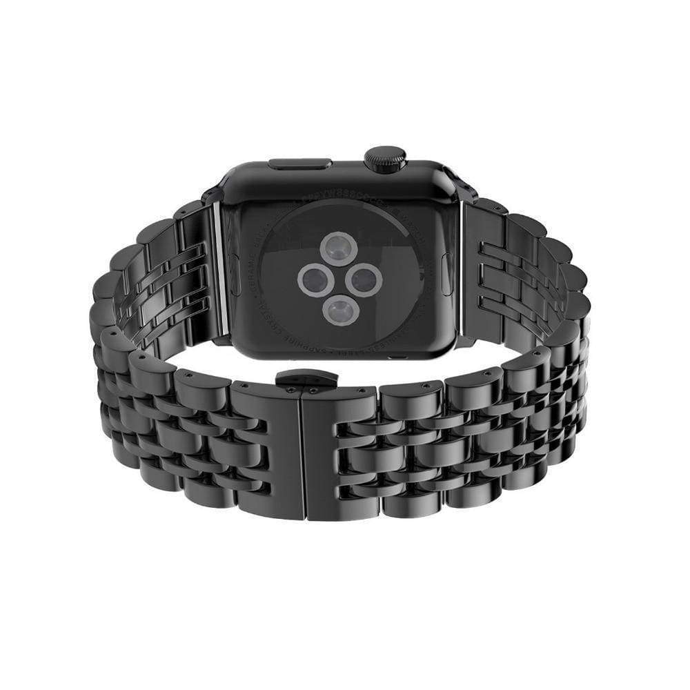 Apple Apple Watch Series 5 4 3 2 Band, Stainless Steel Rolex Style Strap, Links Watchband Smart Watch Metal Bracelet 38mm, 40mm, 42mm, 44mm
