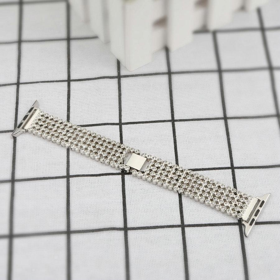Apple Apple Watch Series 5 4 3 2 Band, Stylish Crystal Diamond stainless steel Replacement Band for iWatch 38mm, 42mm, 40mm, 44mm