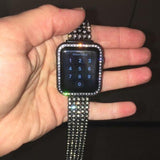 Apple Apple Watch Series 5 4 3 2 Band, Stylish Crystal Diamond stainless steel Replacement Band for iWatch 38mm, 42mm, 40mm, 44mm