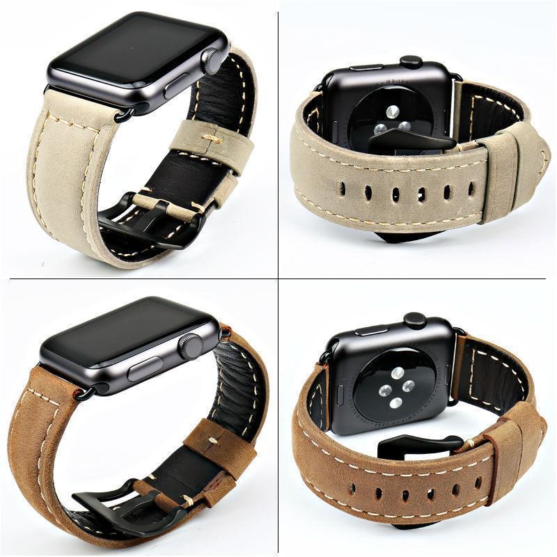 Apple Apple Watch Series 5 4 3 2 Band, Vintage Apple watch Band Tooled Leather iWatch Bracelet  42mm 38mm 38mm, 40mm, 42mm, 44mm