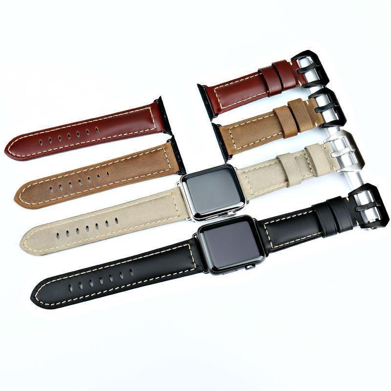 Apple Apple Watch Series 5 4 3 2 Band, Vintage Apple watch Band Tooled Leather iWatch Bracelet  42mm 38mm 38mm, 40mm, 42mm, 44mm