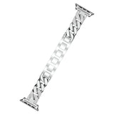 Apple Apple Watch Series 5 4 3 2 Band, Women Ladies Watch Bracelet, Fashionable Diamond Cowboy Chains Strap Metal Link 38mm, 40mm, 42mm, 44mm