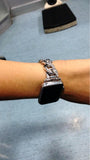 Apple Apple Watch Series 5 4 3 2 Band, Women Ladies Watch Bracelet, Fashionable Diamond Cowboy Chains Strap Metal Link 38mm, 40mm, 42mm, 44mm