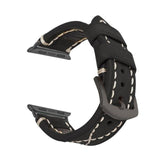Apple Black / 44mm Apple Watch Band handmade Cowboy Calf Leather Watch  38mm 40mm 42mm 44mm Series 4 3 2 iWatch strap