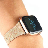 Apple Christmas Shiny Glitter Leather Bling Luxury Bracelet Strap for Apple Watch Band Series 4 3 2 1 for iwatch 40MM 44MM 38MM 42MM