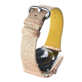 Apple Christmas Shiny Glitter Leather Bling Luxury Bracelet Strap for Apple Watch Band Series 4 3 2 1 for iwatch 40MM 44MM 38MM 42MM