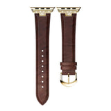 Apple Dark Brown / 42mm / 44mm Apple Watch Series 5 4 3 2 Band, Luxury Leather Formal Strap for iWatch  38mm, 40mm, 42mm, 44mm