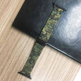 Apple Dark Green / 40mm Apple Watch Series 5 4 3 2 Band, Resin Watcband Ceramic Clock Belt 38mm, 40mm, 42mm, 44mm