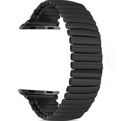 Apple Elastic Watchband Stainless Steel for Apple Watch 38mm 42mm iWatch 1/2/3/4 All Versions 40mm 44mm Metal Strap Strech Band Loop
