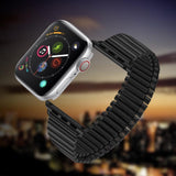 Apple Elastic Watchband Stainless Steel for Apple Watch 38mm 42mm iWatch 1/2/3/4 All Versions 40mm 44mm Metal Strap Strech Band Loop