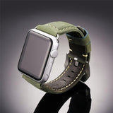Apple Faux Leather watchbands strap for apple watch band 40mm 44mm 42mm 38mm for iWatch series 1 2 3 4 bracelet