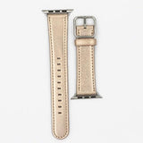 Apple Gold / 38mm / 40mm Apple Watch Series 5 4 3 2 Band, Classic Buckle Band for iWatch Calf Leather With Square Buckle Modern Design 38mm, 40mm, 42mm, 44mm