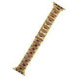 Apple Gold / 38mm / 40mm Apple Watch Series 5 4 3 2 Band, Luxury Diamond Bling for Women Butterfly Buckle Metal Strap 38mm, 40mm, 42mm, 44mm