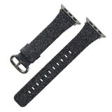 Apple Gray / 38mm Christmas Shiny Glitter Leather Bling Luxury Bracelet Strap for Apple Watch Band Series 4 3 2 1 for iwatch 40MM 44MM 38MM 42MM