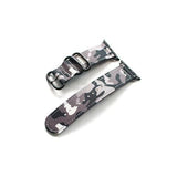 Apple Gray buckle / 38mm Apple Watch Series 5 4 3 2 Band, Camouflage Sport Style Military Tactical Watchband, Men's Nylon Strap 38mm, 40mm, 42mm, 44mm