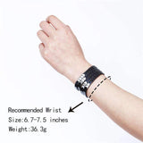Apple Hematite Beads Apple Watch Strap V Shape Watchband For iWatch Men Women  44mm/ 40mm/ 42mm/ 38mm Elastic Bracelet Replacement Wrist Band
