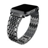 Apple Link bracelet strap For Apple watch band 42mm 38mm iwatch 4 band 44mm 40mm Diamond Stainless steel watchband Apple watch 4/3/2/1
