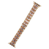 Apple Rose gold / 38mm / 40mm Apple Watch Series 5 4 3 2 Band, Luxury Diamond Bling for Women Butterfly Buckle Metal Strap 38mm, 40mm, 42mm, 44mm